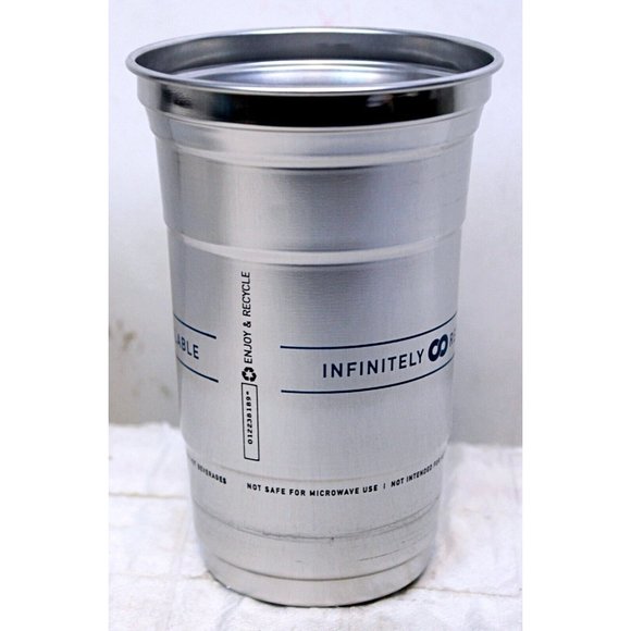 Ball Aluminum Cold Drink Cups 10 Pc 20 oz Reusable Refillable 100% Recyclable - Picture 9 of 11
